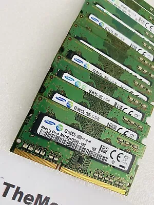 £9.99 • Buy Samsung 4GB 8GB 16GB PC3L-12800 1600MHz Laptop  DDR3 Memory RAM 204 Pin Lot
