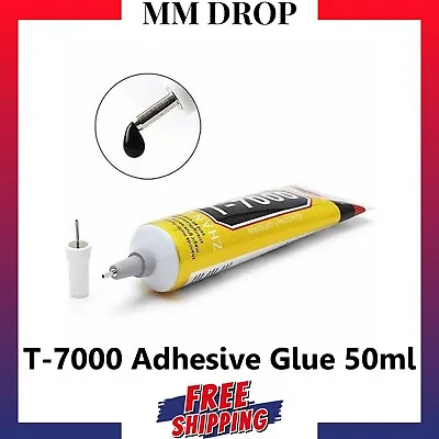 Mobile Phone Glue Adhesive T-7000 Adhesive Glue 50ml Precision Tip UK Stock • £3.89