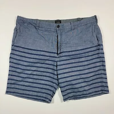 J.Crew Stanton Flat Front Short - Cotton - Blue - 38W / 9inseam • $7.51