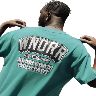 Wndrr | All Rounder Heavy Weight Tee Dark Teal • $69.95