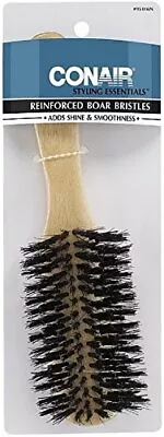 Conair Wood Flair Brush With Mixed Boar Bristles 8  • $8.99