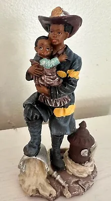 Firefighter Hero Saving Child- Figurine K's Collection  • $17.99