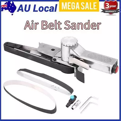 20x520mm Polisher Air Belt Sander Finger Sander Detail Sander Pneumatic Kit • $61.99