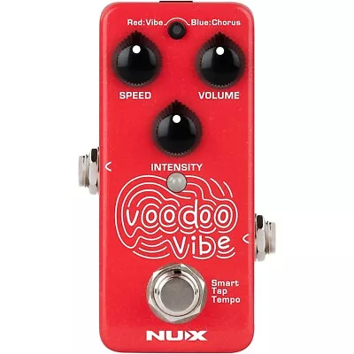 NUX NCH-3 Voodoo Vibe Mini Uni-Vibe Effects Pedal Red • $89