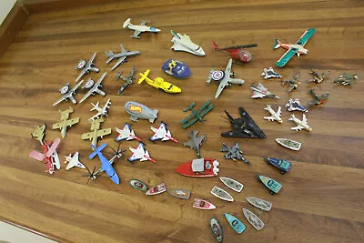 Diecast Big Lot Fighter Aircraft Airplane Toy Match Box Other Old Estate Find IC • $92.95