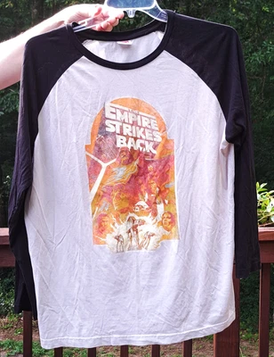 $8.95 • Buy Star Wars EMPIRE STRIKES BACK T-SHIRT 2XL XXL Tshirt Retro WORN ONCE ESB