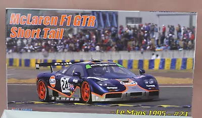 FUJIMI 1/24 McLaren F1 GTR Short Tail  GULF 1995 #24 Plastic Model Kit LE MANS • $26