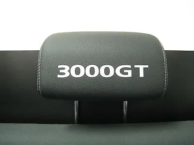 Headrest Badge Decal Sticker Mitsubishi *3000GT* 4-pcs • $10.53