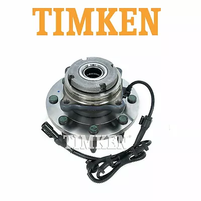 TIMKEN Front Wheel Bearing And Hub For Ford F-250 F-350 SD Excursion SRW ABS 4x4 • $129.77