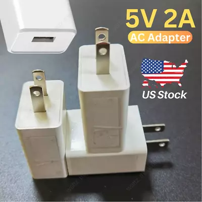 US Plug 5V 1A USB Port Wall Charger 5 Volt 1 Amp AC-DC Power Adapter Converter • $12.62