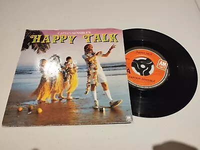 Captain Sensible – Happy Talk 7  Vinyl Record • £2.60