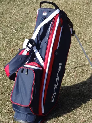 Cobra 2024 Ultralite Pro Stand Bag Navy Blazer/Ski Patrol  NEW 1555 • $154.99