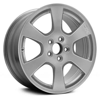 New Wheel For 2010-2012 Volvo XC60 17x7.5 Alloy 6 I Spoke Sparkle Silver Face • $306