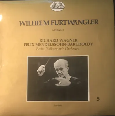 Wilhelm Furtwängler Richard Wagner Felix Mendelssohn-Bartholdy – Berliner P... • £17.99