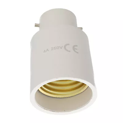 £5.23 • Buy B22 Bayonet To Edison E27 Screw Type Bulb/Lamp/Light Bulb Home Socket Converter