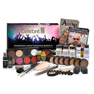 Mehron Celebre Cream Professional Complete Makeup Kit Student Stage Theatrical • £139.70