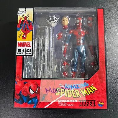 Spider-man Comic Ver. MAFEX No. 75 Action Figure Medicom ✭Authentic✭ Japan NEW • $189.95