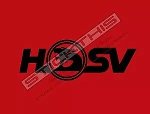 $15.50 • Buy VE VF HSV Brake Caliper Decals Set Of Four (4x Stickers) - Black