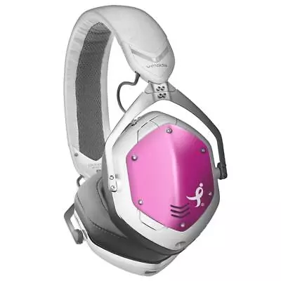 V-MODA Crossfade II X Susan G. Komen LED Wireless Over-Ear HeadphonesWhite/Pink • $199.99