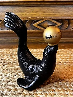 Anthropologie Cast Iron Sea Lion Bookend/Decorative Piece • £23.75