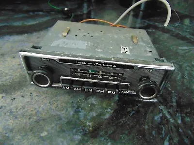 ✅ Becker Europa MU Radio - Vintage Mercedes-Benz / AS IS For Parts Or Repair • $175