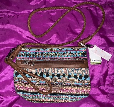 Sakroots By The Sak 106652 Artist Circle One World Clutch Demi Crossbody Bag • $41.41