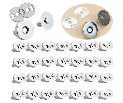 50 Sets Magnetic Purse Snap Clasps Button /Great For Closure Purse Handbag • $10.10