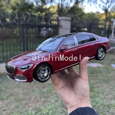 Red 1:18 Scale AR Almost Real Mercedes-Benz Maybach S680 2021 Diecast Car Model • $196.34