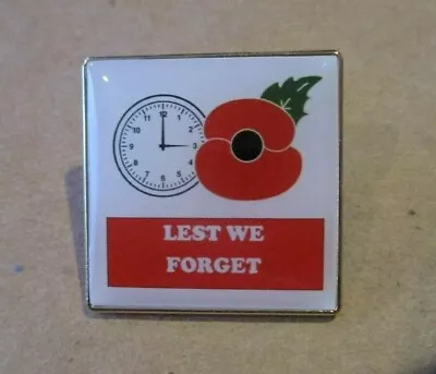 £17.99 • Buy  Arsenal Limited Edition  Official White Coloured 2021 Clock End   Poppie Badge