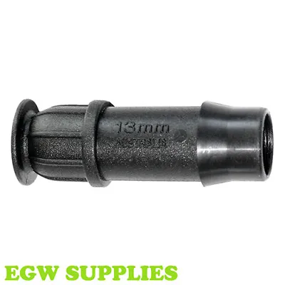 13mm End Plug Stop Fitting Barbed Irrigation Pipe Soaker Hose Antelco Hozelock • £2.39