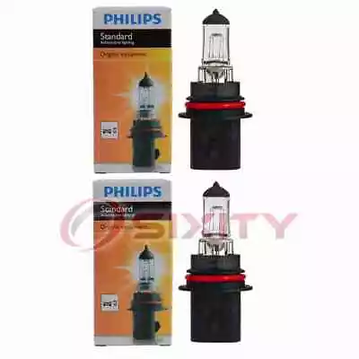 2 Pc Philips High Low Beam Headlight Bulbs For Merkur Scorpio XR4Ti Ua • $12.88