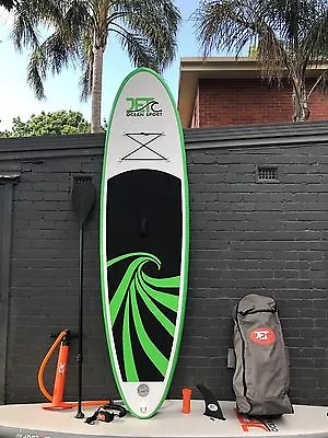 Jetocean Inflatable Surfboard SUP 9' Stand Up Green • $1198