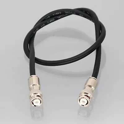 High Voltage Coaxial BNC.HT MHV Clamp Connector Male M/M RG59 Test Cable 1~16FT • $10.37