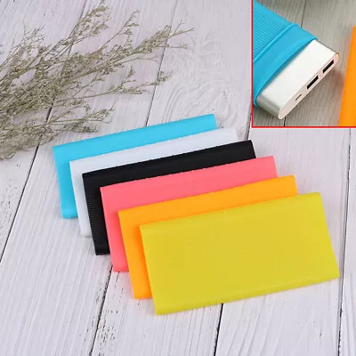 Protective Silicone Case Skin Cover Sleeve For Xiao-mi Power Bank 2 10000mAh -LI • $5.51