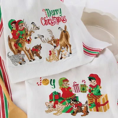 35 Santa's Workshop Machine Embroidery Designs On USB • $9.95