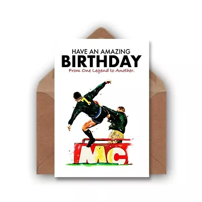 Manchester United Birthday Card | Eric Cantona Birthday Card • £3.95