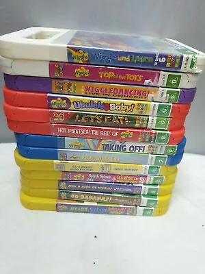 Wiggles  X 13 DVD Lot Great Lot Good Cond Lots Of Variety & Titles + Double Feat • $45