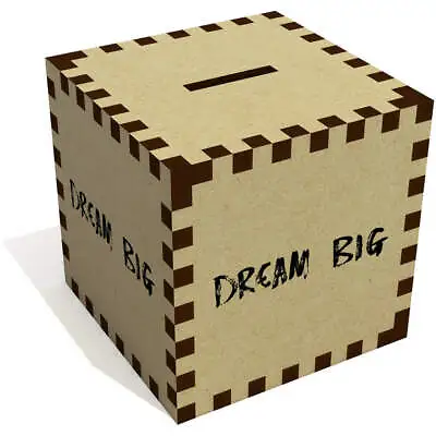£7.99 • Buy 'Dream Big' Money Box / Piggy Bank (MB00006124)