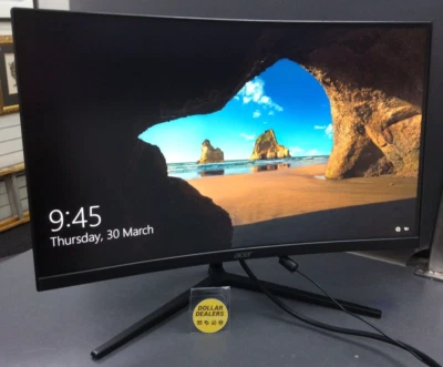 $145 • Buy Acer 23.6  FHD 1MS 144Hz Curved Gaming Monitor EI242QRP