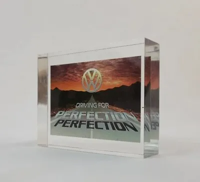 $18 • Buy Vintage VW Volkswagen Dealer Advertising Paperweight RARE! 