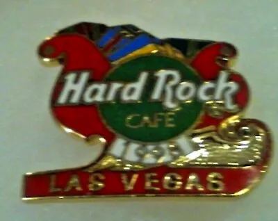 Hard Rock Cafe LAS VEGAS 1998 Christmas PIN Holiday Sleigh With XMAS Presents • $3.23