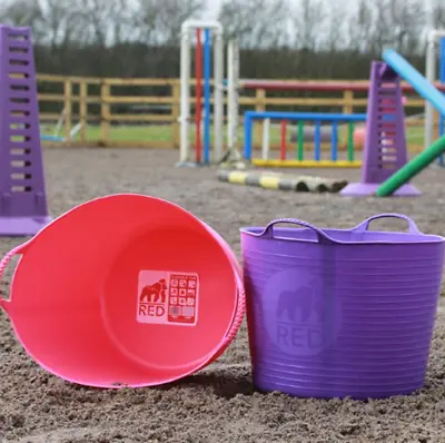 Genuine Red Gorilla Flexible Tubtrug Bucket Weather Resistant Recyclable Plastic • £8.30