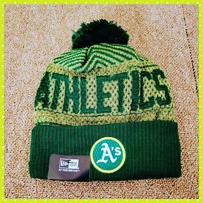 Oakland Athletics Mlb Baseball Beanie Hat. • $25