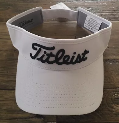 Titleist White Golf Cap Visor (Team Logo) • $22