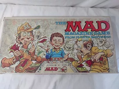 Vintage The Mad Magazine Board Game By Parker Brothers 1979 Complete • $18.99