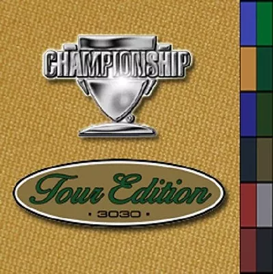 $214 • Buy Championship Tour Edition 7' Pool Table Felt Cloth Choose Your Color