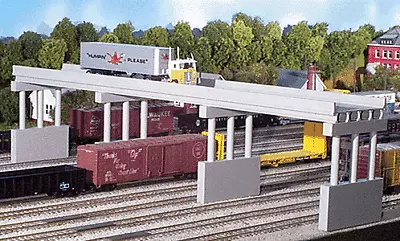 Rix N Modern Highway Overpass With 4 Piers Deck Scale Length: 150' 45.7m • $44.98