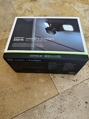Blink Wireless Outdoor + Floodlight Security Camera Kit Black - NEW • $57