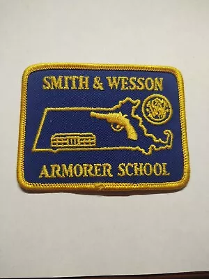 SMITH & WESSON  Armorer School Sew On Patch • $0.99