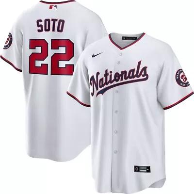 Juan Soto Washington Nationals Nike Home Player Jersey Men's 2021 MLB #22 New • $167.98